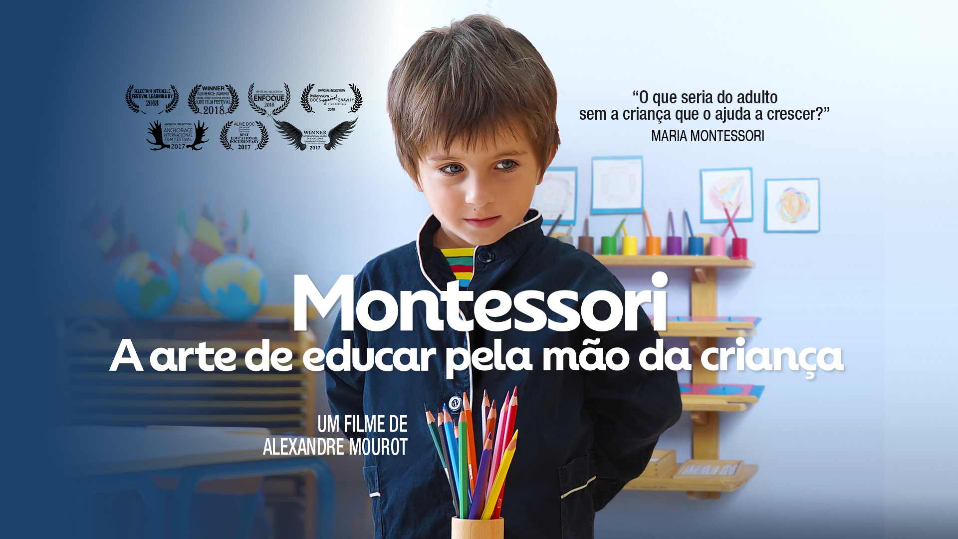 video preview of Montessori, a arte de educar pela mão da criança